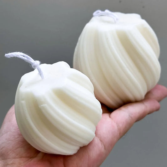 3D-Silikonform für rotierende Säulenkerzen – Geometrische Wellen-Kerzenform – DIY-Form für abstrakte Kunst, Seife, Harz & Gips – Handwerks- und Wohndekor