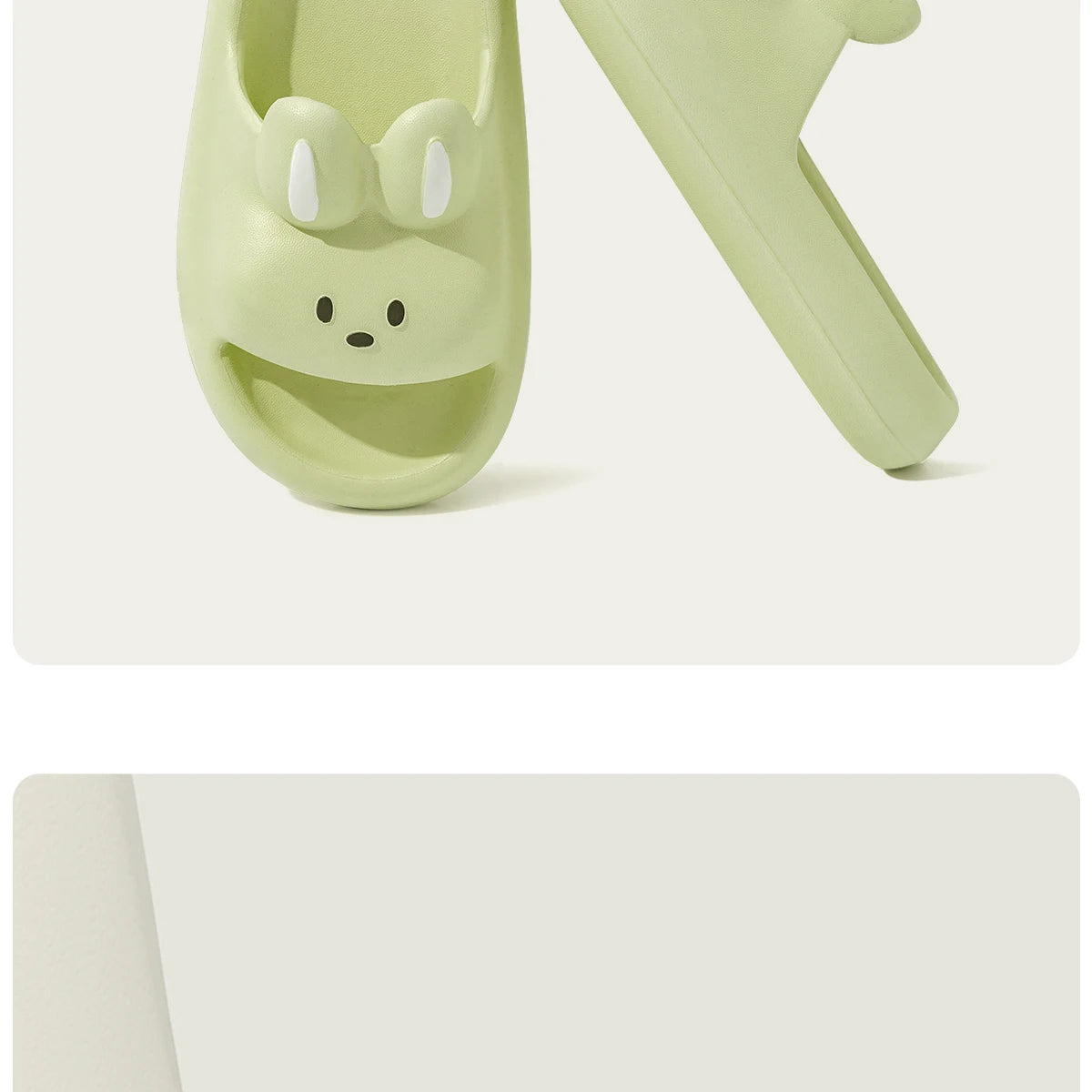 „Pillow Rabbit“-Hausschuhe für Damen und Herren | Haus-Slides & Duschsandalen | Extrem bequem | Dicke, gepolsterte Sohle