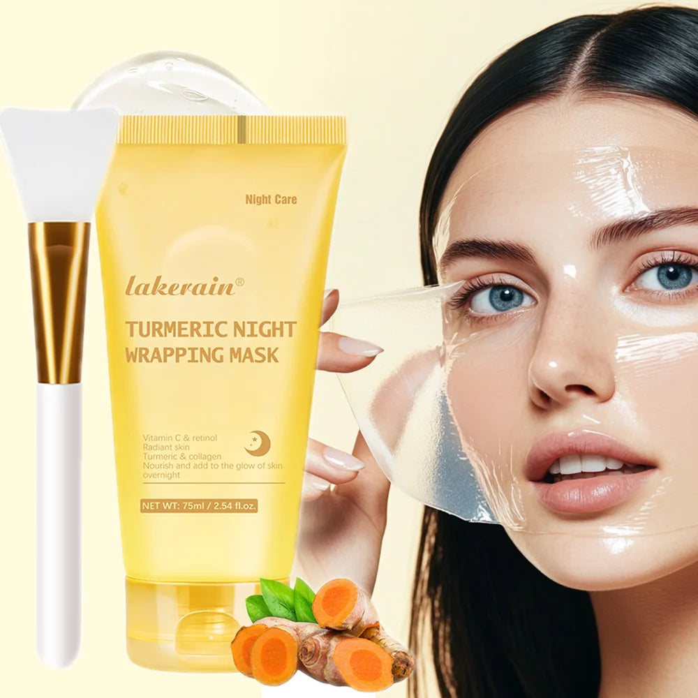 oreanische Deep-Collagen-Maske – Peel-off-Gesichtsmaske mit Anti-Falten- & Lifting-Effekt – Bio-Pflegemaske für die Nacht – Intensivpflege für die Frau