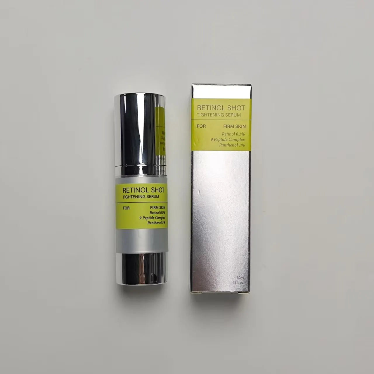 Koreanisches Vita A Retinol Shot – Straffender Booster, Festigendes Serum, Feuchtigkeitsspendend, Porenverfeinernd & Gegen Augenringe – Hautpflege