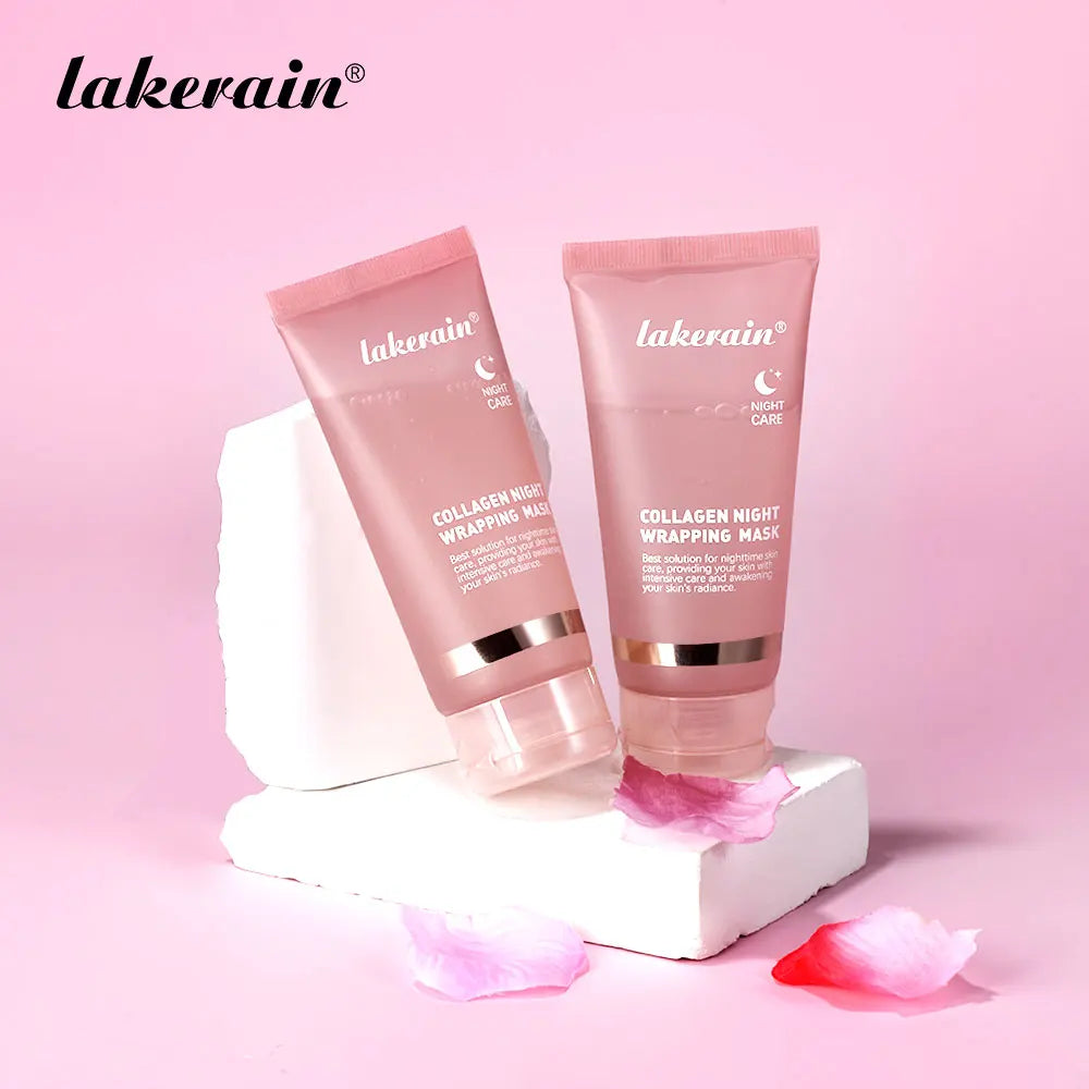 oreanische Deep-Collagen-Maske – Peel-off-Gesichtsmaske mit Anti-Falten- & Lifting-Effekt – Bio-Pflegemaske für die Nacht – Intensivpflege für die Frau