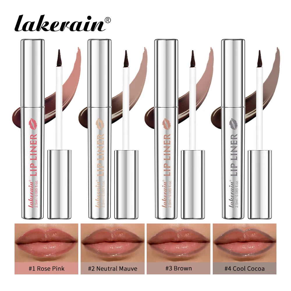 Lipliner-Stift zum Abziehen, Lippenflecken-Tattoo, langanhaltend, matt, wasserfest, wischfest, transparent